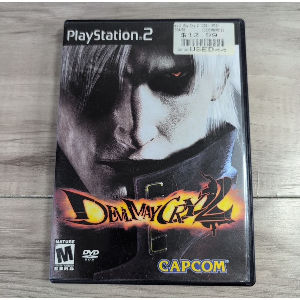 Devil May Cry 2 Sony PlayStation 2 PS2 2003 Complete, Black Label | Video Game